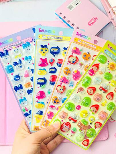 3D Embossed Stickers For Kids, Transparent Cartoon Crystal Stickers, Girls Acrylic Stickers. Decorative Stickers Gifts. Home Room Decor, Party Decor, Birthday Gifts, Various Holiday Gifts, Fashionable. Fashion Item. DIY. Gifts For Friends Or Partners. Graduation Ceremony - Opening Ceremony