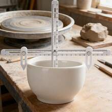 陶瓷高度测量工具，带夹子的陶器高度规，用于重复成型的陶器工具 - 彩色 - 查看 6