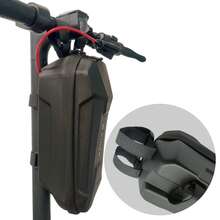 3L EVA Hard Shell Scooter Protective Bag, Multi-Strap Fixation, Universal Bicycle Front Bag - Black - View 7