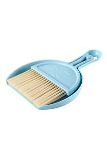 一套笑脸桌面清洁套装，包括键盘刷、小簸箕、宠物扫帚、床上用品扫帚、垃圾铲 - A - 查看 8