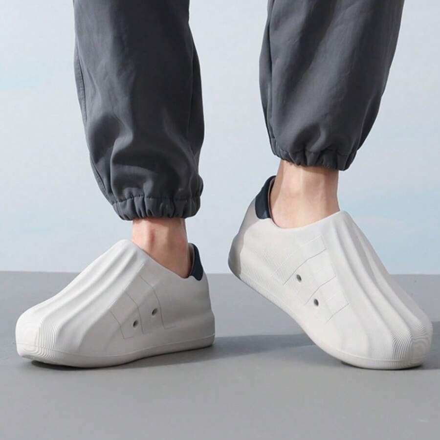 Adidas Clover Classic Shell Toe Sneakers For Men And Women - Grey - View 1