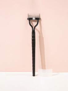 Eyelash Comb Semi-Arc Stainless Steel Needle Eyelash Comb False Eyelash Comb Tool - Multicolor - View 2