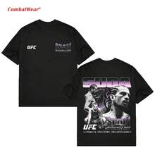 Super Value Hot  T-Shirt Full Size S-5XL Sean O'Malley Graphic Tee, Sugar Sean Vintage , MMA Graphic Tee,  MMA Shirt, Gym Wear, Gift For Fighters, Sports Apparel Suitable For Fans Gift HD006 - 黑色 - 查看 1