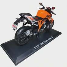 motocicleta escala 1:12 ktm 1290 color naranja - Naranja - Ver 5
