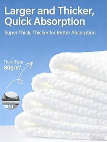 Bata de kimono de punto de gasa de algodón turco - Secado rápido - Suave, Bata de dama de honor [Bata desechable] - Blanco - Ver 6