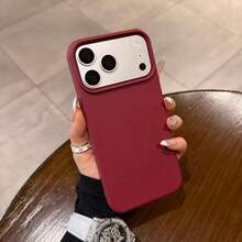 Líneas de piel burdeos