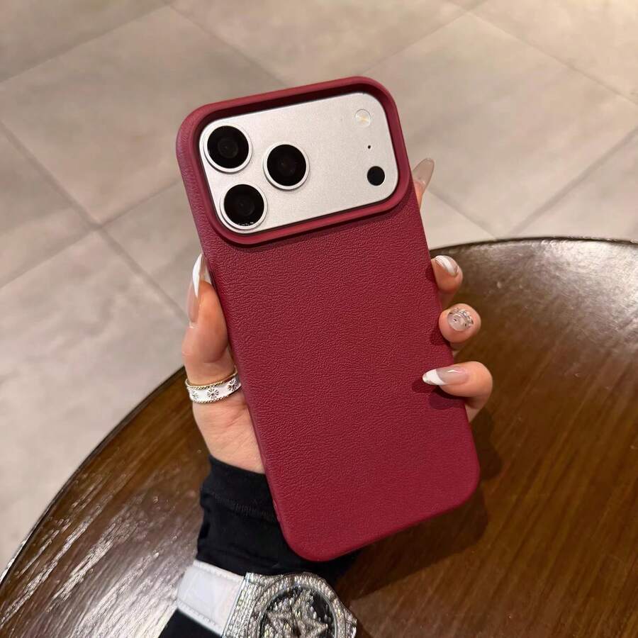 简约高档皮革纹理手机壳适用于 17 Pro Max/17 Pro/17 Air/17/16 Pro Max/16 Pro/16/16 Plus/16e/15/15 Pro Max/15 Pro/15 Plus/11/12/13/14 Pro Max/XS/XR/11 Pro/11 Pro Max/12 Pro/12 Pro Max/13 Pro/13 Pro Max/7 Plus/14 Pro/14 Pro Max/14 Plus/7 Plus/8 Plus/8/SE2，男女创意设计