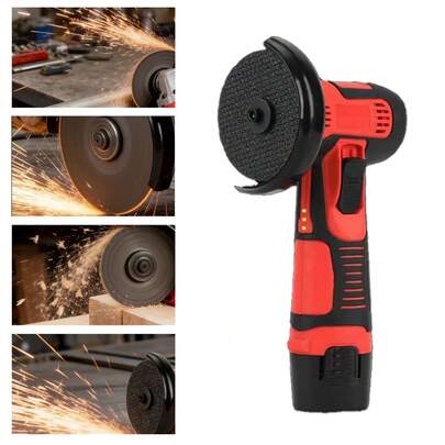 Mini Ferramenta Elétrica Sem Fio 12V com 2 Baterias Recarregáveis – Uso Doméstico