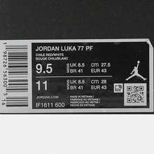 男款 Jordan Luka 77 PF 篮球鞋，低帮，IF1611-600 - 紅白色 - 查看 6