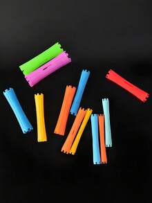 Conjunto de 50 modeladores de cachos - Crie penteados ondulados naturais - Ideal para fazer penteados em casa, adequado para cabelos longos, médios e curtos. - Multicolorido - Ver 5