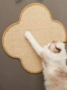 1pc Western Sahara Sisal Cat Scratching Post, Sturdy Scratch Pad, Cat Gift Suitable For Living Room, Bedroom, Sofa, Wall, Promotes Scratching Habit, Great For Valentine's Day, Thanksgiving, Birthday - Cactus-shaped (30*60cm) - View 6