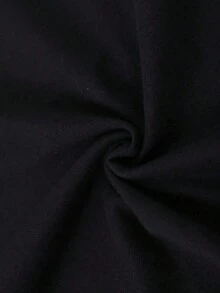 Women'S Fashion Short Sleeve Top 180G, Dice Print Black And White-Shirt - Regular Version,% Fabric-Shirt, Comfortable And Elastic, Suitable Daily, Travel Or Fitness Breathable Soft |   Leisure Summer1 Pcs Cartoon Letter Graphic Print-Shirt 200g  Heavy% Polyester Filament Fiber Shirt - Black - View 5