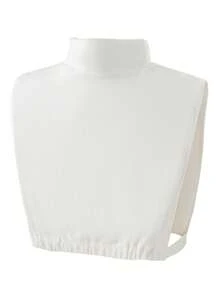 New Arrival Women Mock Neck Knit Sweater With Detachable Collar, Versatile Layering Piece - Multicolor - View 13