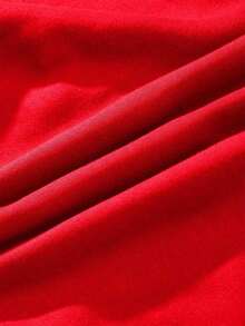 Fashionable Men's Hoodie With Print - [Red] - View 3