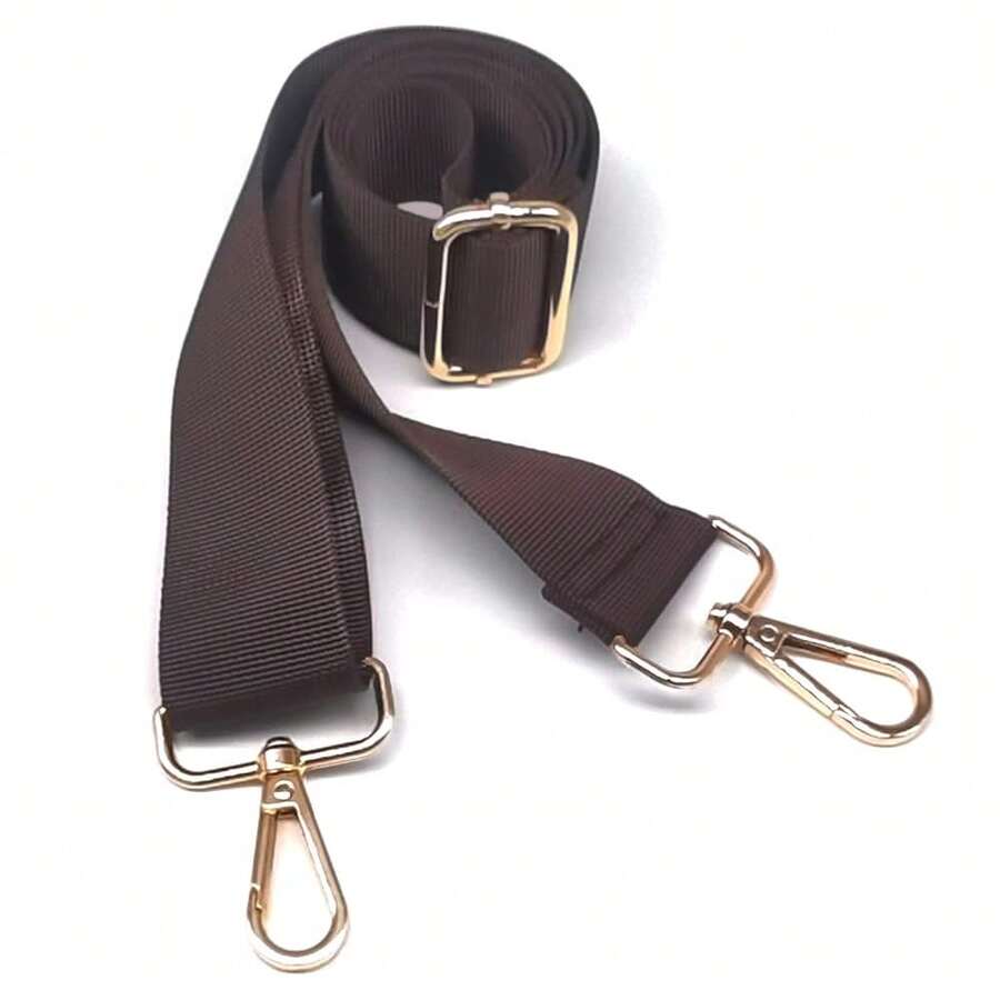 Universal Replacement Shoulder Strap For Women's Handbags - Wide 3.8cm Crossbody Bag Straps - Brown - Apure-brown1 - View 1