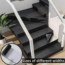 1pc 20cm X 5m Window Sill Wood Grain Contact Paper, UV Protection Edge Trim, Wrap-Around Protective Pad, Ugly Cover, Window Frame Edge Sticker - Damaged Door Repair Tape - Multicolor - View 10