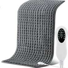 Almohadilla térmica, almohadilla de calor para el dolor de espalda y el alivio de los calambres Manta térmica gruesa y suave, Cojin electrico caliente para aliviar dolores de rodilla, espalda, pierna - A - Ver 1