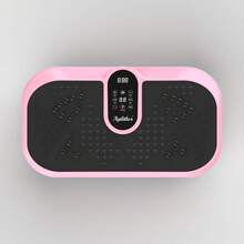 Vibration Board, 200 Vibration Levels, 5 Automatic Training Programs, Muscle Vibration Board With Remote Control And Resistance Band. Home Fitness Equipment, Won't Disturb Neighbors. - Hồng - Xem 1