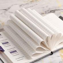 Passwort Buch, Adressbuch B6 mit Register a-z, B6 Passwortbuch mit Bunt Etiketten, 120 Seiten, Adressbücher Organizer für Websites, Benutzernamen und Passwörtern (rosa) - Rosa - Übersicht 8