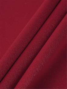 Áo kiểu nữ không tay cổ chữ V bằng vải satin trơn, kiểu dáng tối giản thanh lịch, thích hợp cho buổi tối trang trọng, thiết kế bất đối xứng/không đối xứng, thích hợp cho mùa hè. - Đỏ - Xem 10