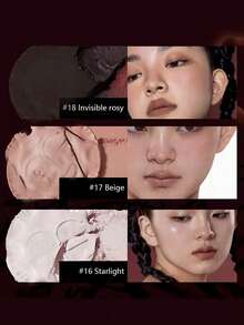 GIRLCULT 17号裸色腮红 | 蜜桃缎光透亮 | 珍珠裸色迷雾 | 柔和光泽 | 烛光红晕 | 玫瑰保湿 | 啫喱状半透明 | 轻盈持久 | 透气珠光 | 派对季明星色号 | 3克/0.11盎司，万圣节 - #17 Beige - 查看 5