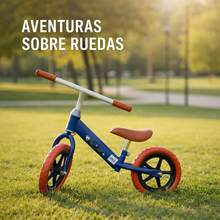 Pink Balance Bike For Kids | Learning Bike For Boys And Girls | Balance Bike Walker | Develops Balance And Coordination | Ideal For Early Years - Blue - View 1