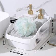 3pcs SUNFICON Kitchen Cabinet Storage Box Set - White Plastic Drawer Style Storage Boxes For Snacks, Utensils Etc. - Space Saving Design For Home And Bathroom - Includes Small, Medium And Large Sizes, Bathroom Storage | Simple White Storage Boxes | Durable Plastic Boxes, Kitchen Storage - Multicolor - View 9