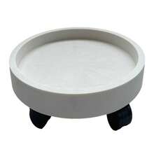 Universal Round Flower Pot Tray Flower Pot Base With Removable Rolling Wheels - Multicolor - View 19