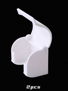 2pcs No Drill Shaving Razor Holder Stand, Vintage Shaving Razor Rack, Home Bathroom Decor, Autumn Decor, Back To School Decor - Multicolor - View 12