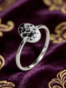 3pcs/Set Minimalist Halo Elegant Natural Delicate Women's Ring Friendship Gift Set, Suitable For Valentine's Day, Engagement, Date, Traveling - Multicolor - View 5