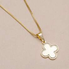 Clover Necklace With 18k Gold Plating - Nhiều màu - Xem 2
