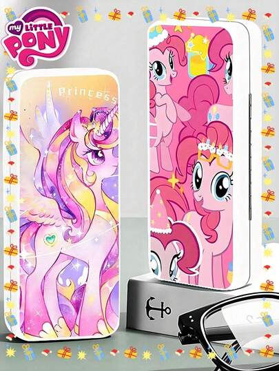 MY LITTLE PONY 1pc Glasses Case With High-Definition Painted Patterns And High Aesthetic Value. It Is A Portable And Versatile Glasses Case, Ideal For Schools And Offices. It Is The Perfect Gift For Young People During Birthdays, Christmas, And Back To School Seasons, Suitable For Birthday Celebrations, Ideal Friend Gifts