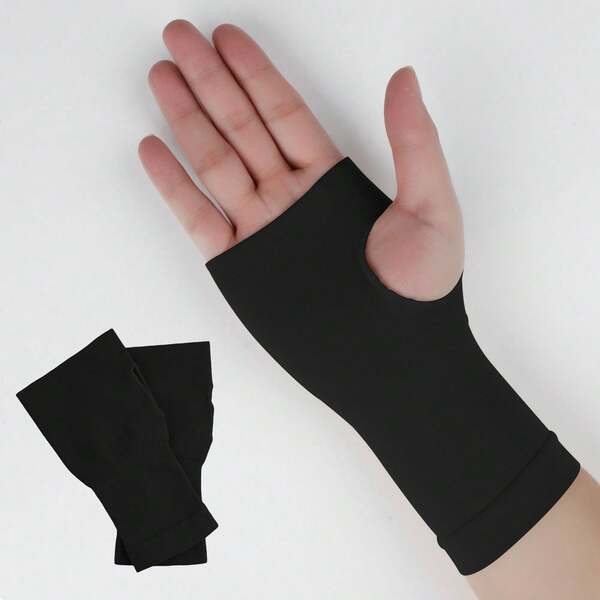 1 Pair Sports Compression Wrist Wraps, Wrist Protection For Men And Women, Suitable For Fitness And Workout