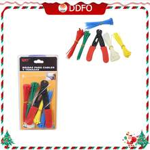 Cable Tie Set DIY Tool Kit Nylon Selflocking Cable Zip Ties With Cutter From Ddf The Best Price - Locking Cable Zip Ties With Cutte - View 4