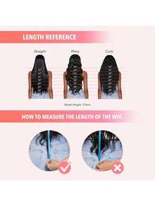 V Part Wigs Straight 28 30 Inch Brazilian Virgin Mixed Human Hair Wigs For Women Upgrade U Part Wigs Glueless Full Head Clip In Half Wig V Shape Wigs No Leave Out 180% Density Natural Color - Natural Black - 查看 8