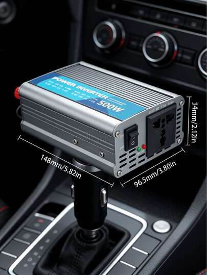 300W Correction Wave Vehicle Inverter, Suitable For Various Vehicle Models And Various Sites
