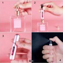 1pc/4pcs Travel Perfume Bottle, 5ML Refillable Travel Sprayer, Travel Size Perfume Refill Bottleand Pocket Perfume Dispenser, Travel Bottle And Atomizer Sprayer For Cologne Perfume - 彩色 - 查看 6