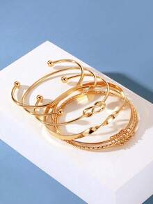 Women Bangles - Gold 3 - View 2