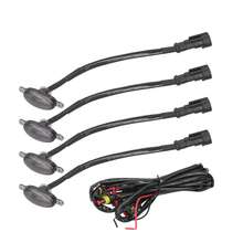 Luz de parrilla delantera LED universal con iluminación ámbar, adecuada para vehículos estilo Raptor, camionetas, SUV y vehículos todoterreno - A - Ver 7