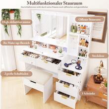 Devoko Vanities & Vanity Benches - White - View 6