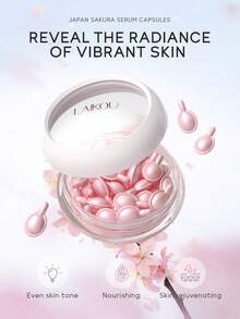 一套 LAIKOU 樱花保湿护肤套装（樱花洁面乳 2g*10+樱花爽肤水 2ml*10+樱花保湿唇膜 6g*5+樱花防晒霜 (SPF50) 30g+精华胶囊 30粒*0.5ml+泥面膜 5g*10+眼膜 6g*5+精华霜 30g+眼霜 15g+睡眠面膜 3g*10+保湿面膜 25g*5）抗衰老护肤礼盒 - 櫻花 - 查看 10