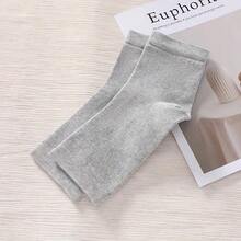 1Pair Of Breathable Knitted Ankle Compression Sleeves With Elastic, Suitable For Everyday Wear And Fitness Activities Unisex Design - Multicolor - View 3