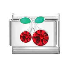 这款一体式DIY意大利模块化手链融合了心形、蝴蝶结、樱桃、贝壳、海星和蝴蝶等元素，是送给朋友、家人或伴侣的完美派对礼物，也适合圣诞节、新年、万圣节和情人节等节日佩戴。 - M290348 - 查看 24