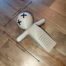 一款小巧可爱的极简风格门挡——三种表情可选，幽默风趣，独特的家居装饰风景，非常适合装饰客厅、卧室、浴室门，也是馈赠亲友的佳品。 - A - 查看 3