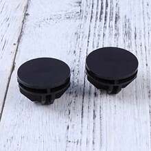 Conectores de plástico para armarios modulares, 50 piezas, para organizador de rejilla de alambre, fácil instalación y reconfiguración - Negro11 - Ver 4