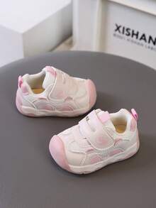 Toddler Anti-Slip Soft Bottom Panda Protective Shoes, Baby Boys/Girls Walking Shoes, Spring/Autumn - Pink - View 3