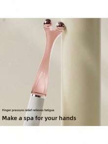 1pc Finger Massage Roller, Multi-Functional Joint Massager, Hand, Palm And Finger Pressure Relief Tool, Gift For Friends And Family On Holidays, Birthdays, Thanksgiving, Hair Curling, Travel Essential, Holiday Essential, School, Massage - A - View 6