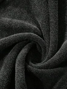 1pc Men's Black Washed Loose Sweatpants, "SAINTS" Graphic Design, Y2K Streetwear Style, Suitable For Casual Daily And Urban Wear - Black - View 7