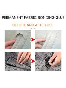 透明防水服装胶水，耐热防水牛仔布粘合胶 - A - 查看 3