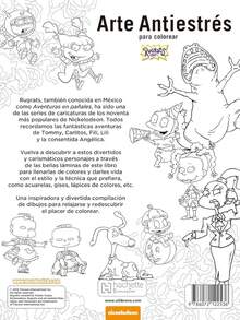 LIBRO ANTIESTRES PARA COLOREAR- RUGRATS - Libro único - Ver 4